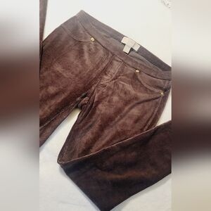 Michael Kors pull on skinny corduroy pants.